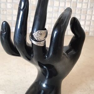 SPOON RING VINTAGE TOWLE STERLING SILVER 925. 1970’s SIZE 7 1/2” ADJUSTABLE